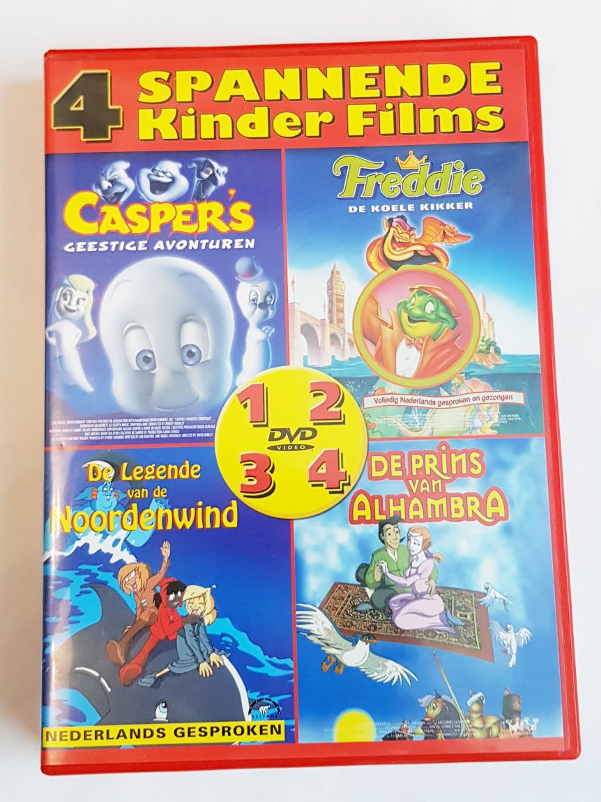 Ben depressief huren entiteit 4 kinderfilms dvd box - PuiKeKleertjes vintage en tweedehands